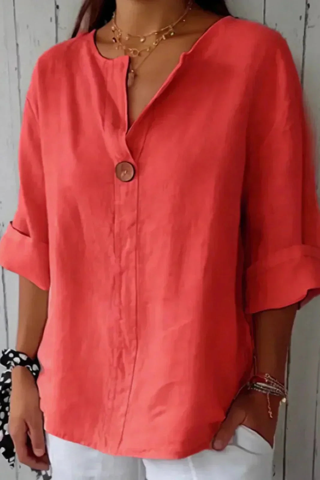 Kalin | Linen Top
