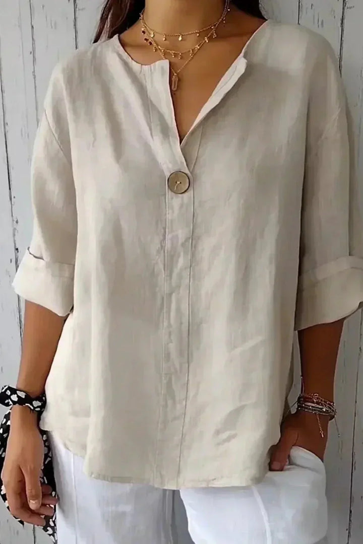 Kalin | Linen Top