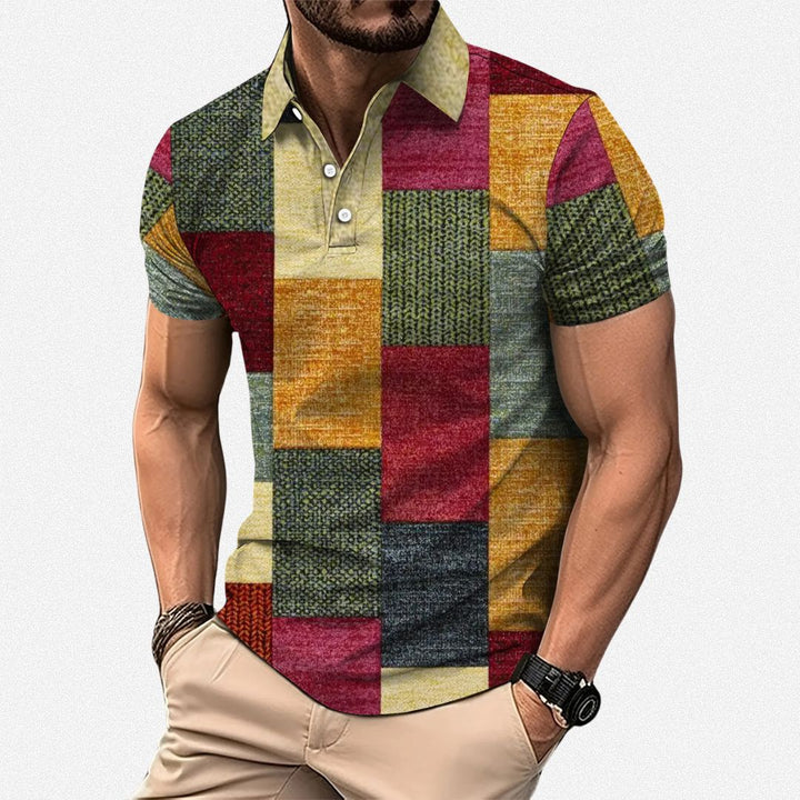 Milo | Patchwork Polo Shirt