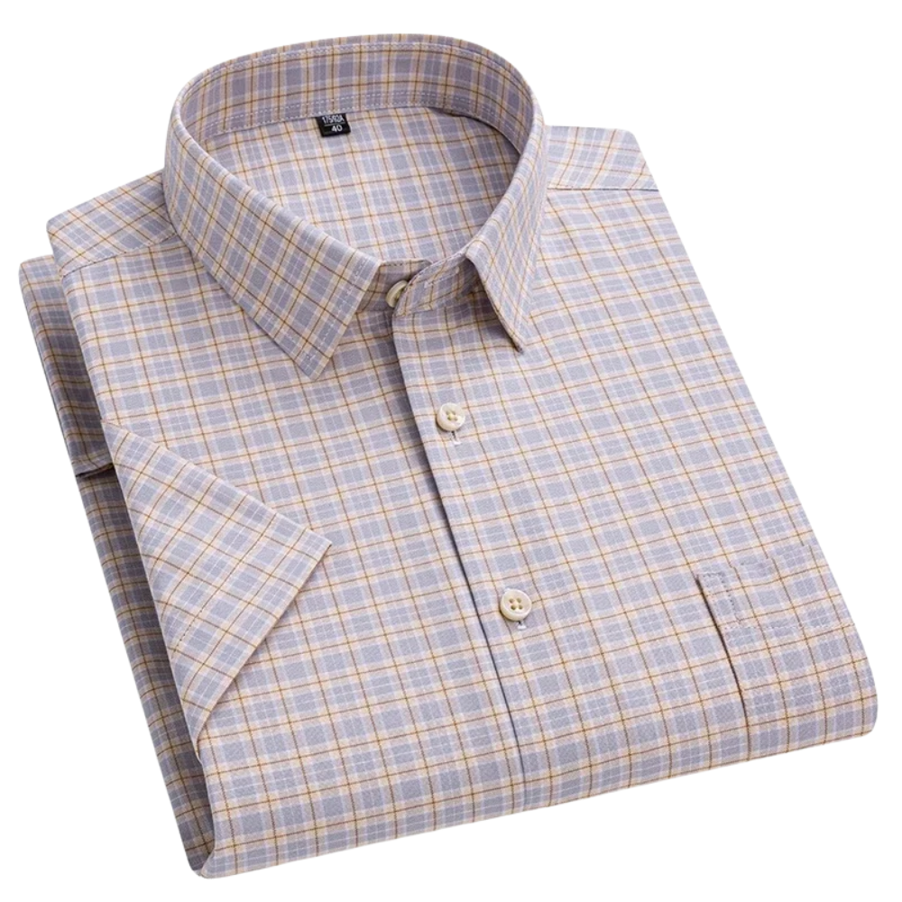 Ellis | Short-Sleeved Cotton Shirt