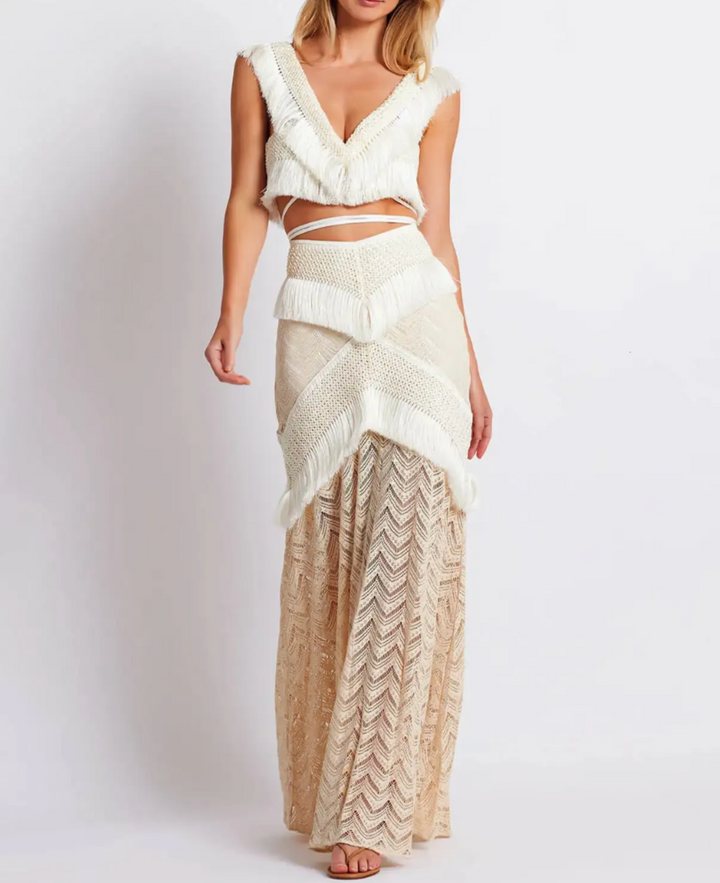 Beatrice | Two-Piece Fringe Set