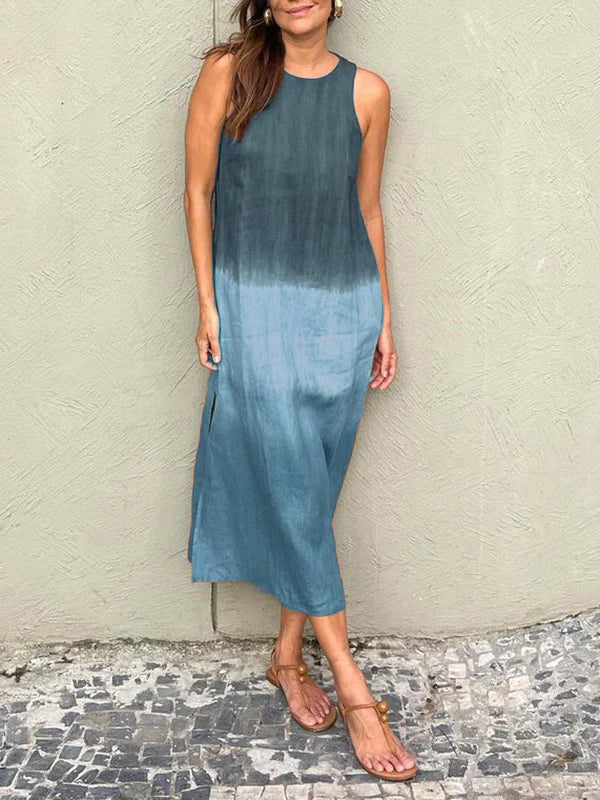 Olivia | Long Gradient Dress