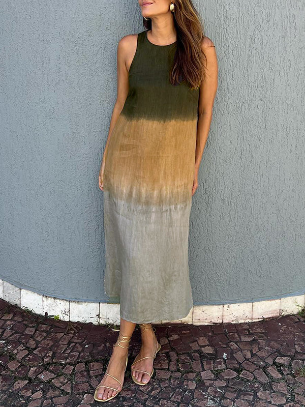 Olivia | Long Gradient Dress