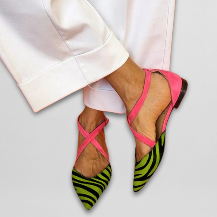 Liza | Strappy Ballerinas