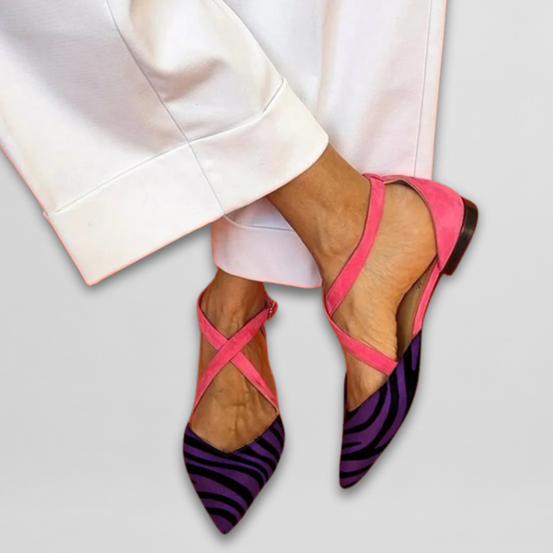 Liza | Strappy Ballerinas
