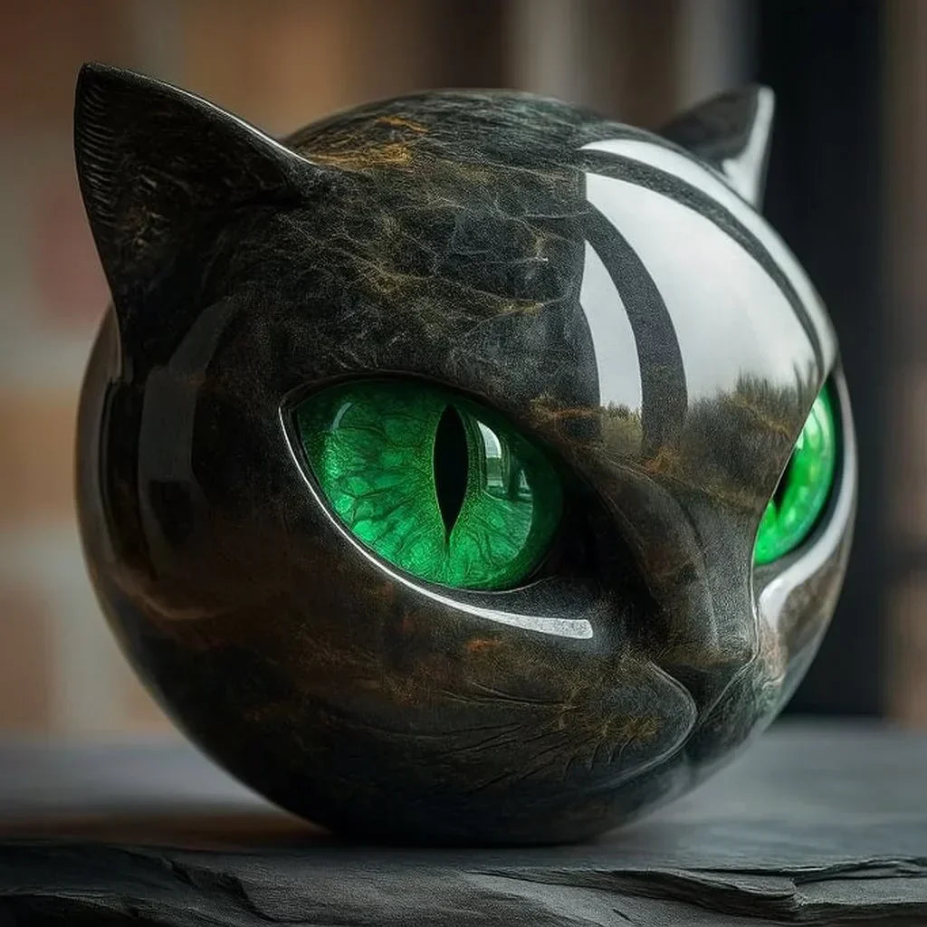 Zyn | Black Cat Sculpture