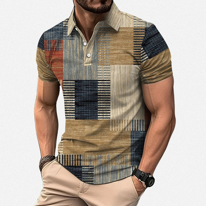 Milo | Patchwork Polo Shirt