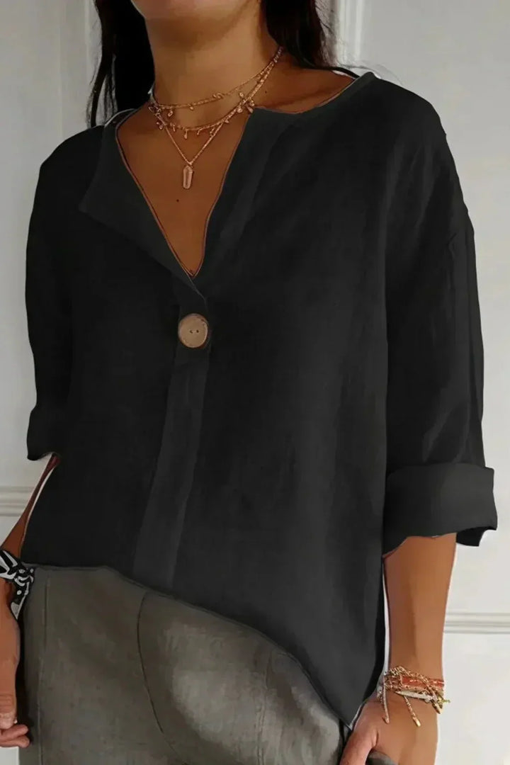 Kalin | Linen Top
