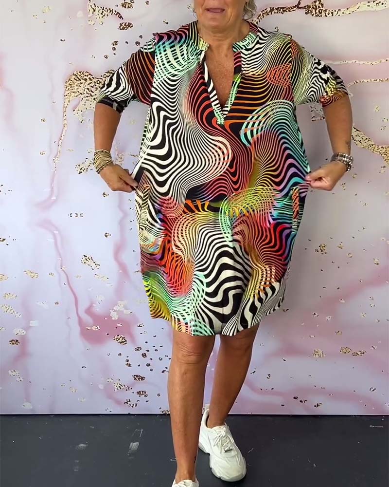 Saskia | V-Neck Midi Dress