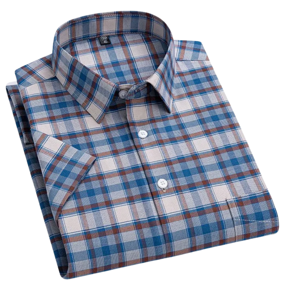 Ellis | Short-Sleeved Cotton Shirt