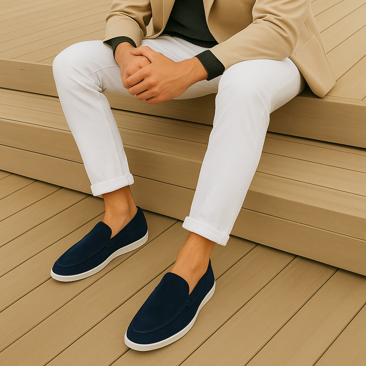 Xander | Suede Loafers