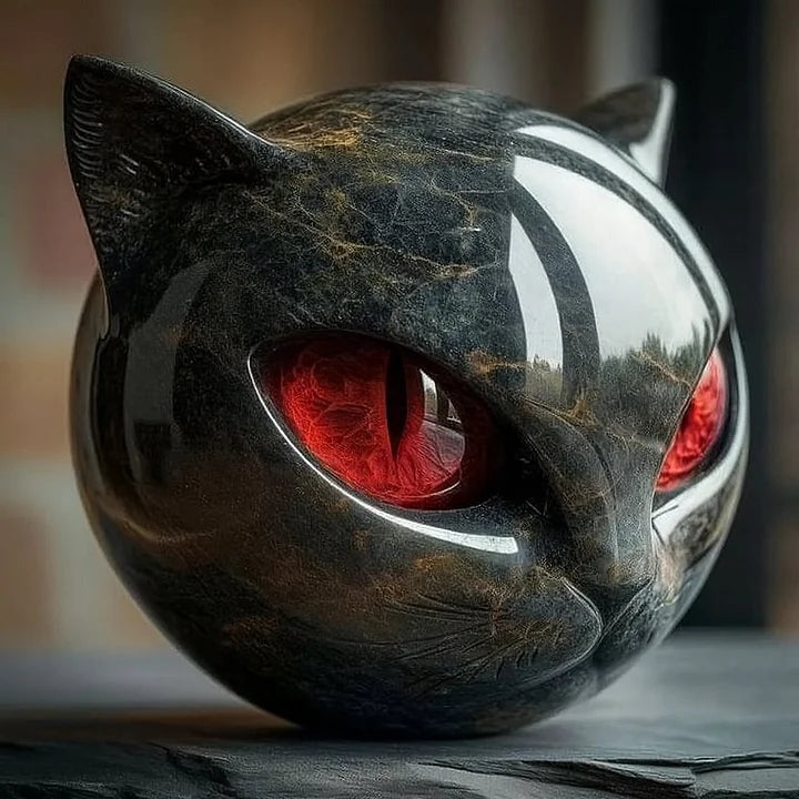 Zyn | Black Cat Sculpture