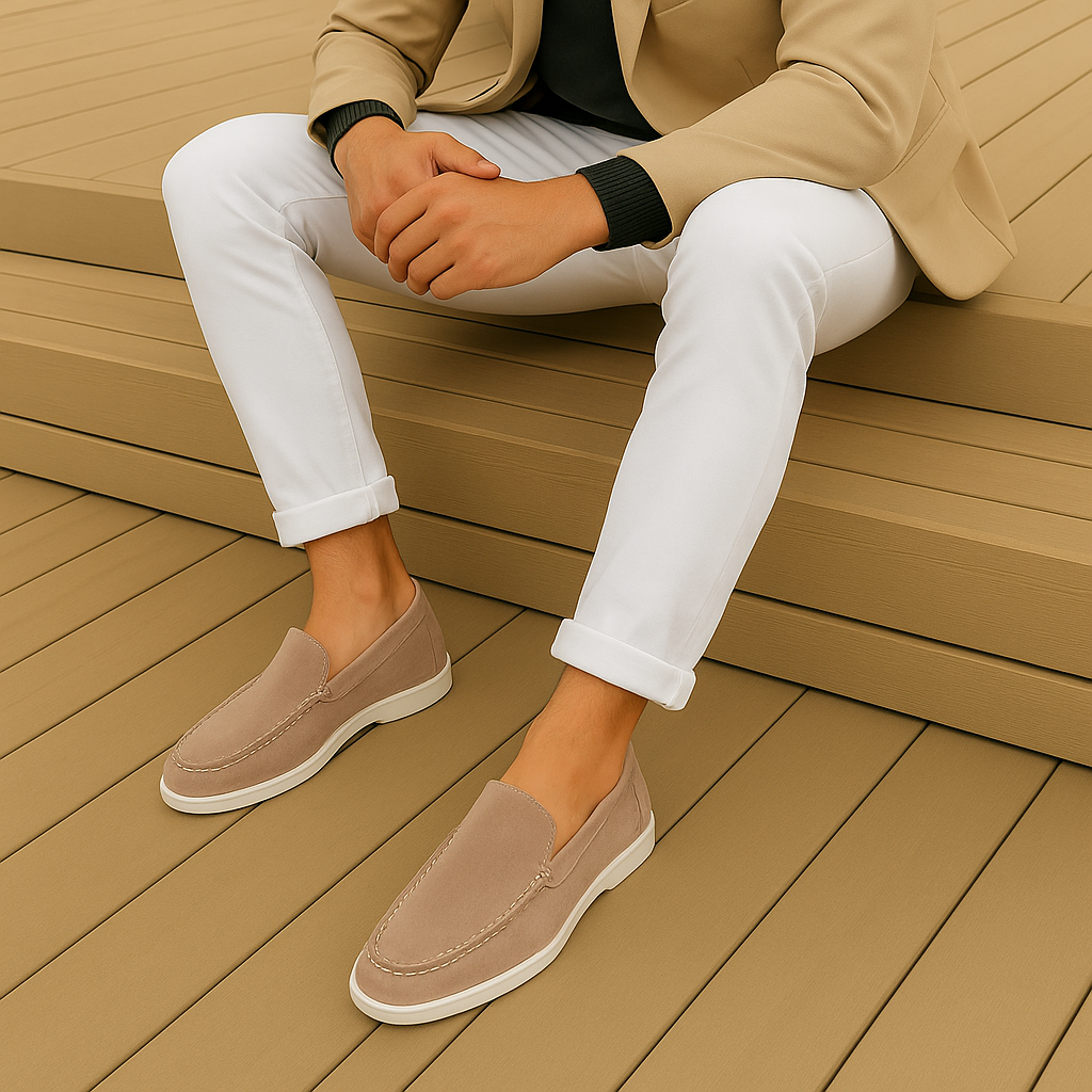 Beckett | Chic Suede Loafers