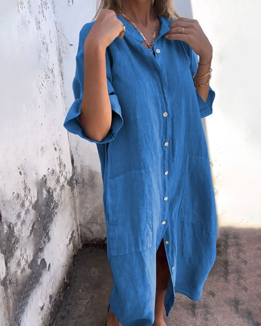 Veronica | Casual Shirt Dress