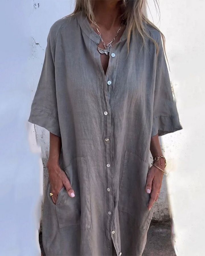 Veronica | Casual Shirt Dress