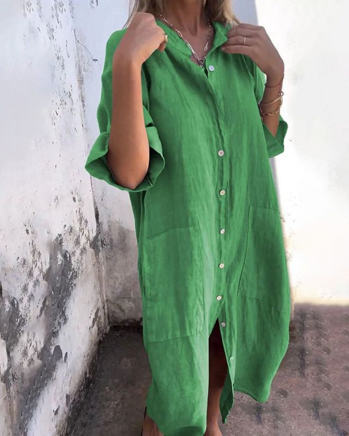 Veronica | Casual Shirt Dress