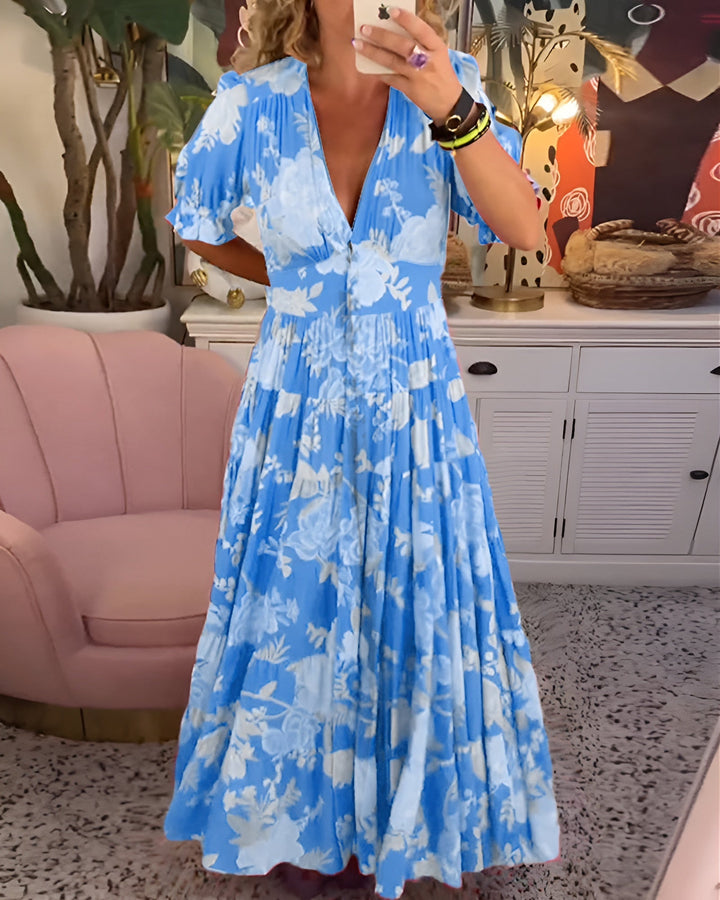 Carola | Floral Dress