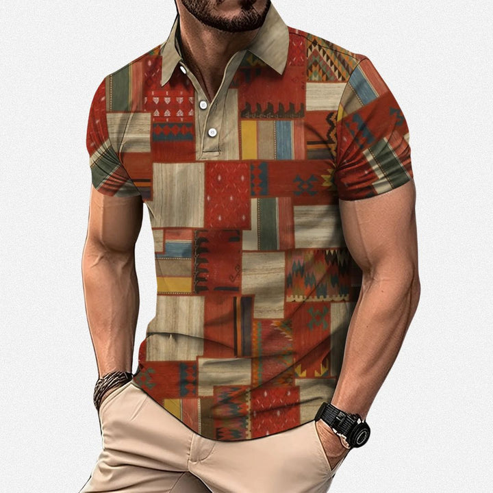 Milo | Patchwork Polo Shirt
