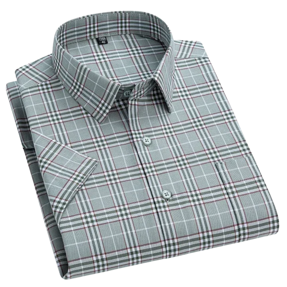 Ellis | Short-Sleeved Cotton Shirt