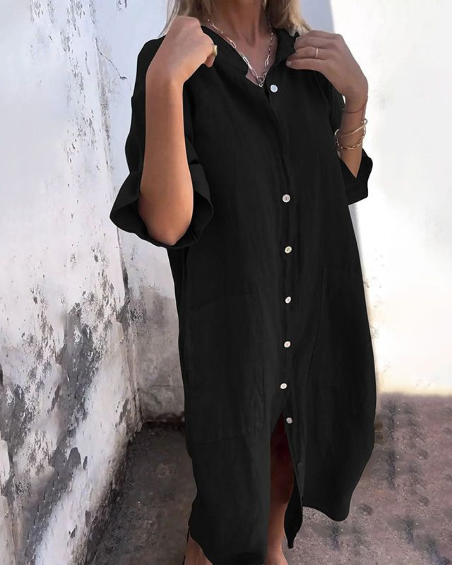 Veronica | Casual Shirt Dress