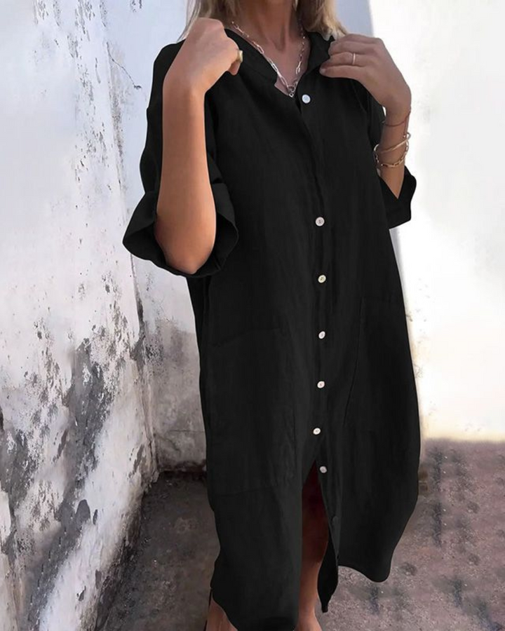 Veronica | Casual Shirt Dress