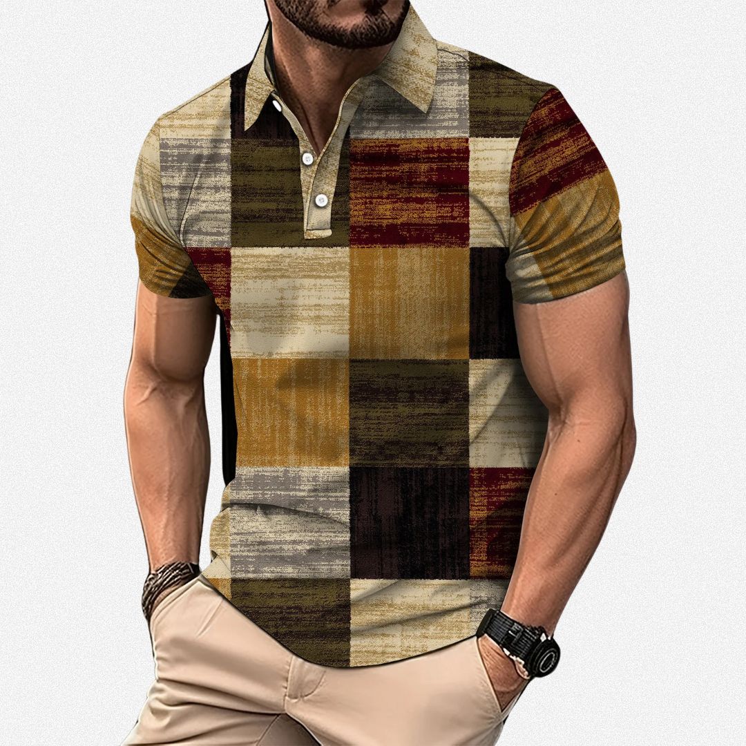 Milo | Patchwork Polo Shirt