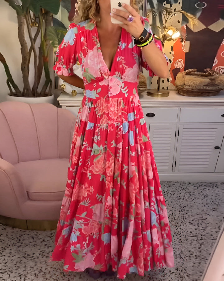 Carola | Floral Dress