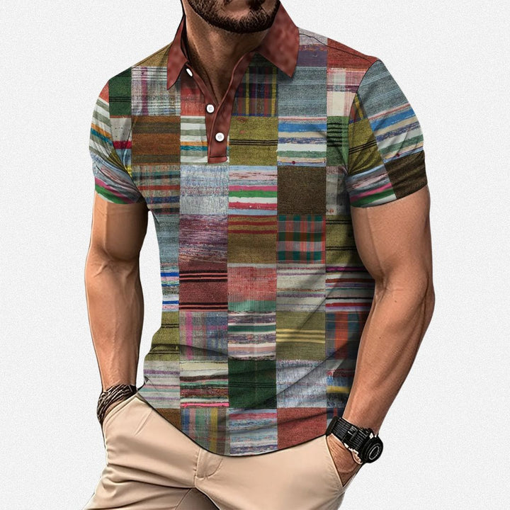 Milo | Patchwork Polo Shirt