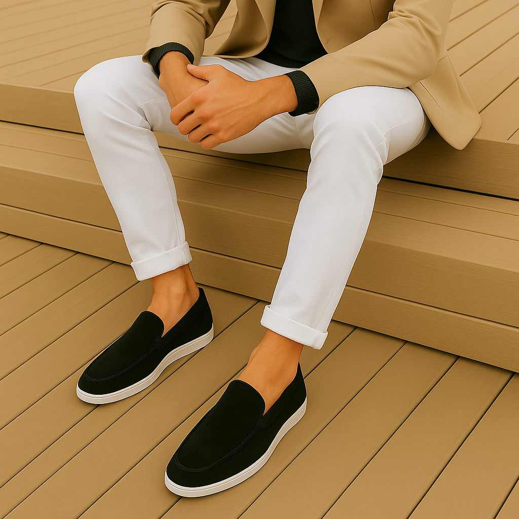 Xander | Suede Loafers