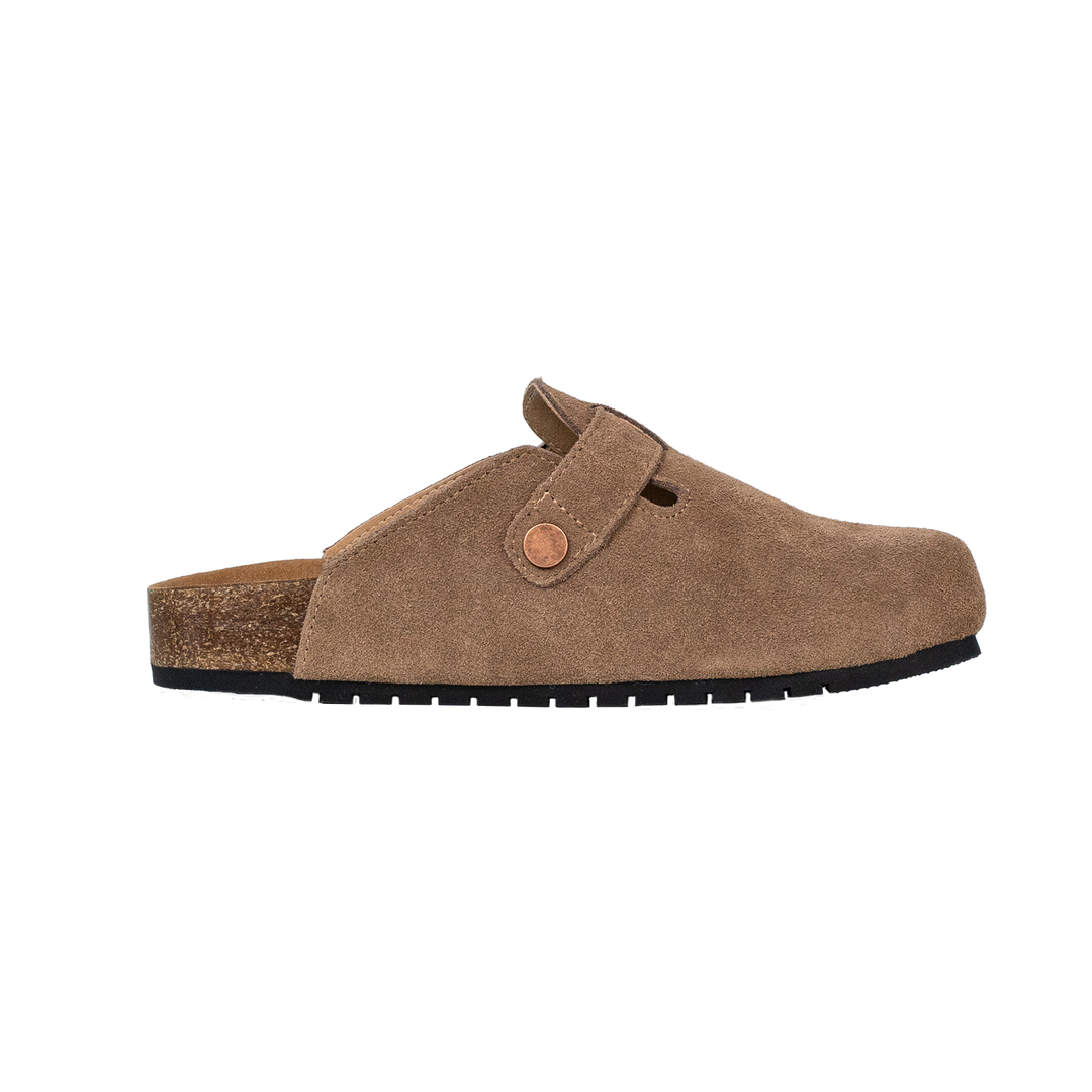 Alma | Women's Suede Cork Clogs