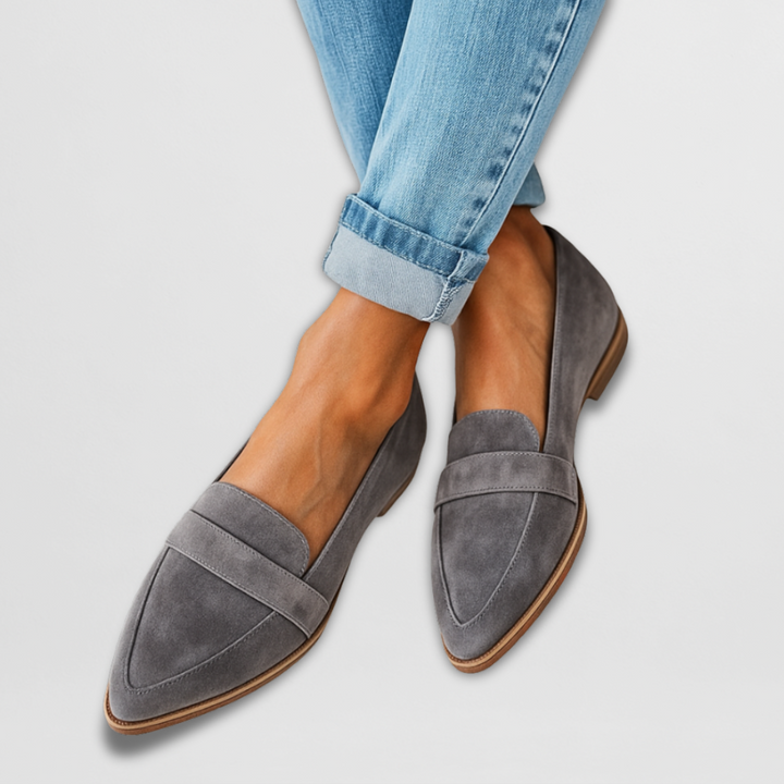 Ivette | Suede Loafers