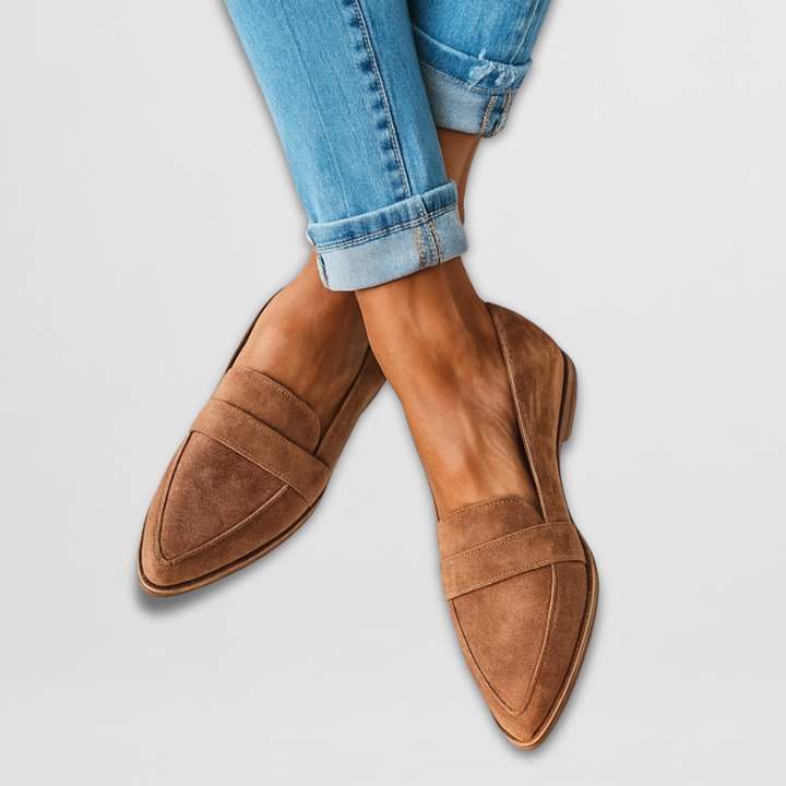 Ivette | Suede Loafers