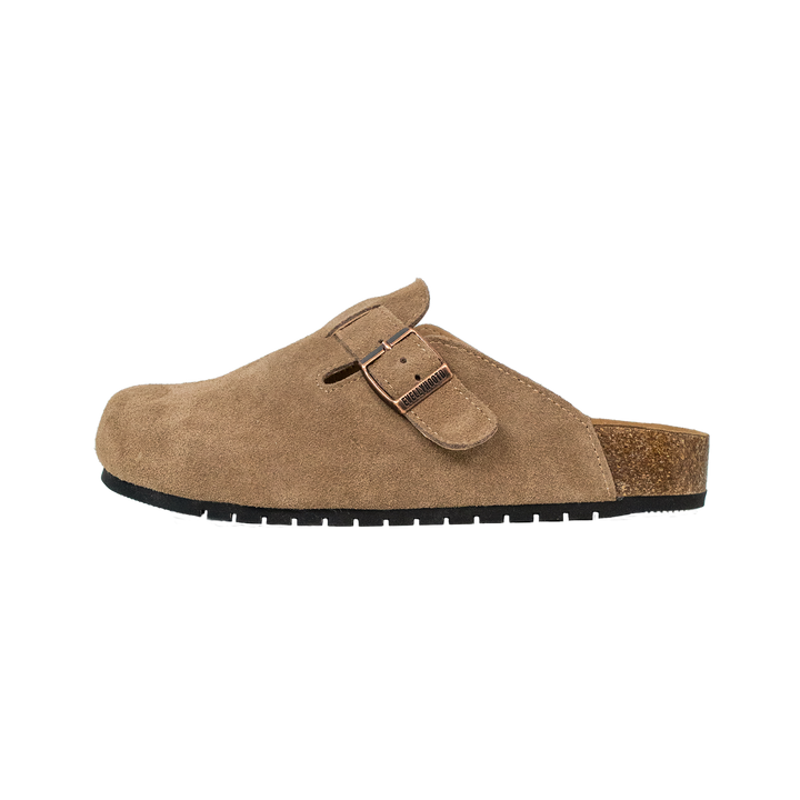 Alma | Women's Suede Cork Clogs