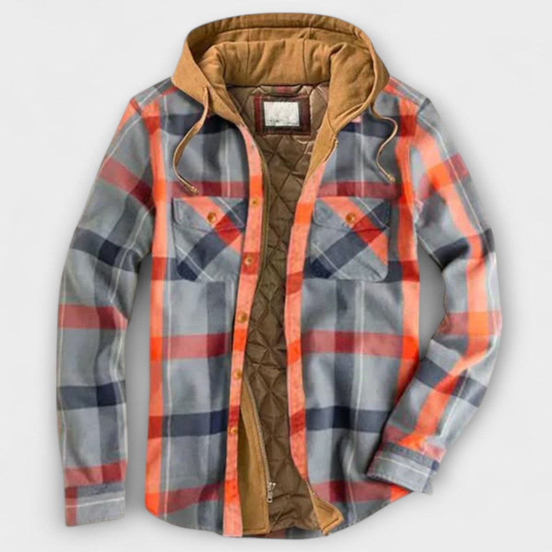 Archer | Checkered Patchwork Jacket