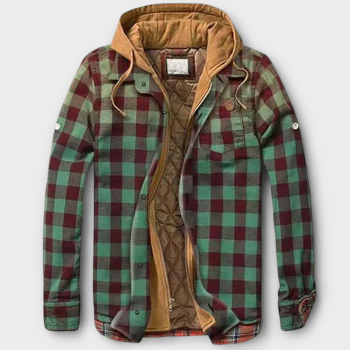 Archer | Checkered Patchwork Jacket