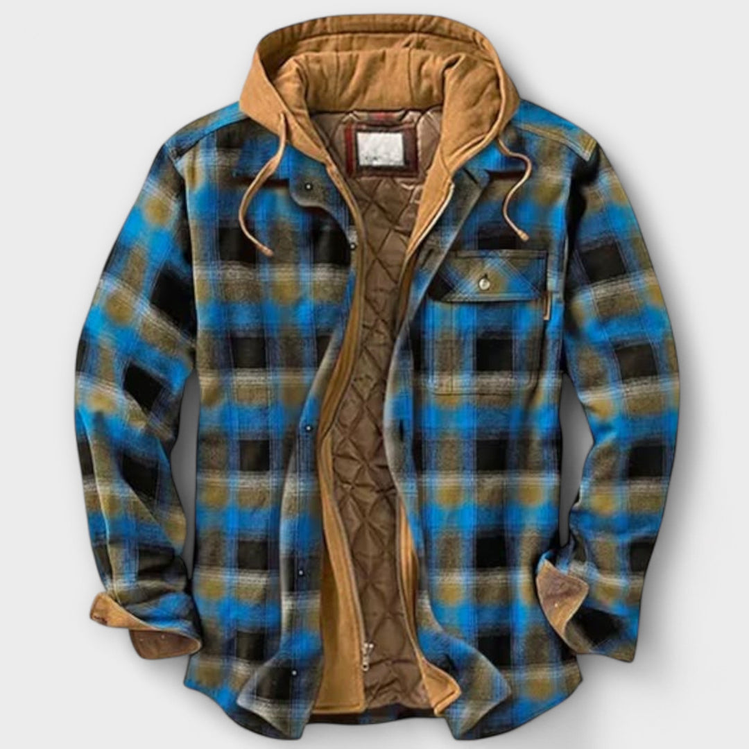 Archer | Checkered Patchwork Jacket
