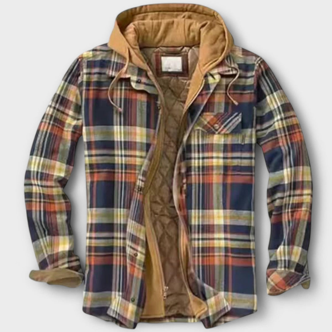 Archer | Checkered Patchwork Jacket