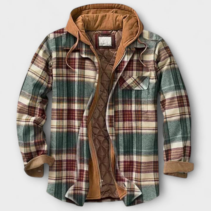Archer | Checkered Patchwork Jacket
