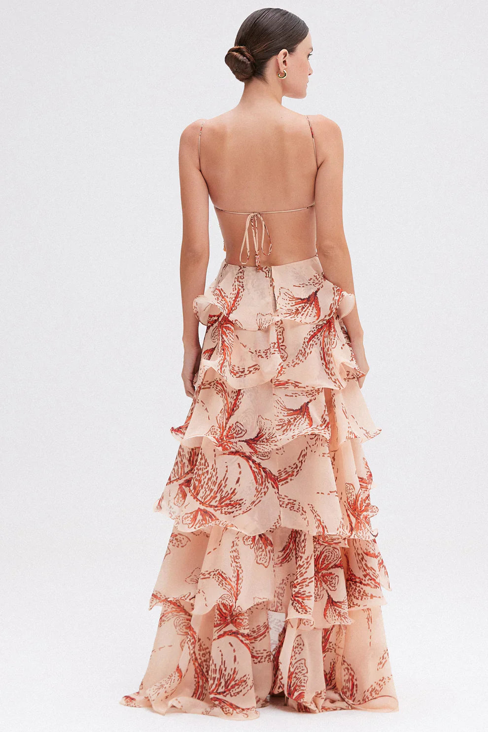Amal | Ruffle Maxi Dress
