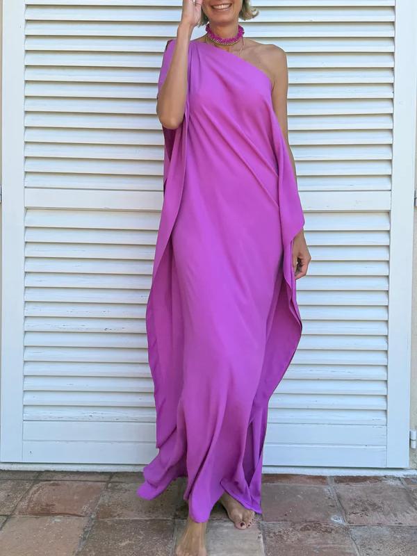 Aerin | Asymmetric Caftan with Belt