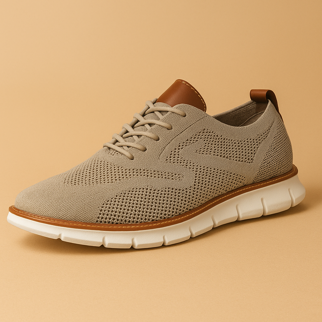 Eron | Knit Lace-Up Sneakers