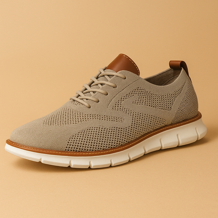 Eron | Knit Lace-Up Sneakers