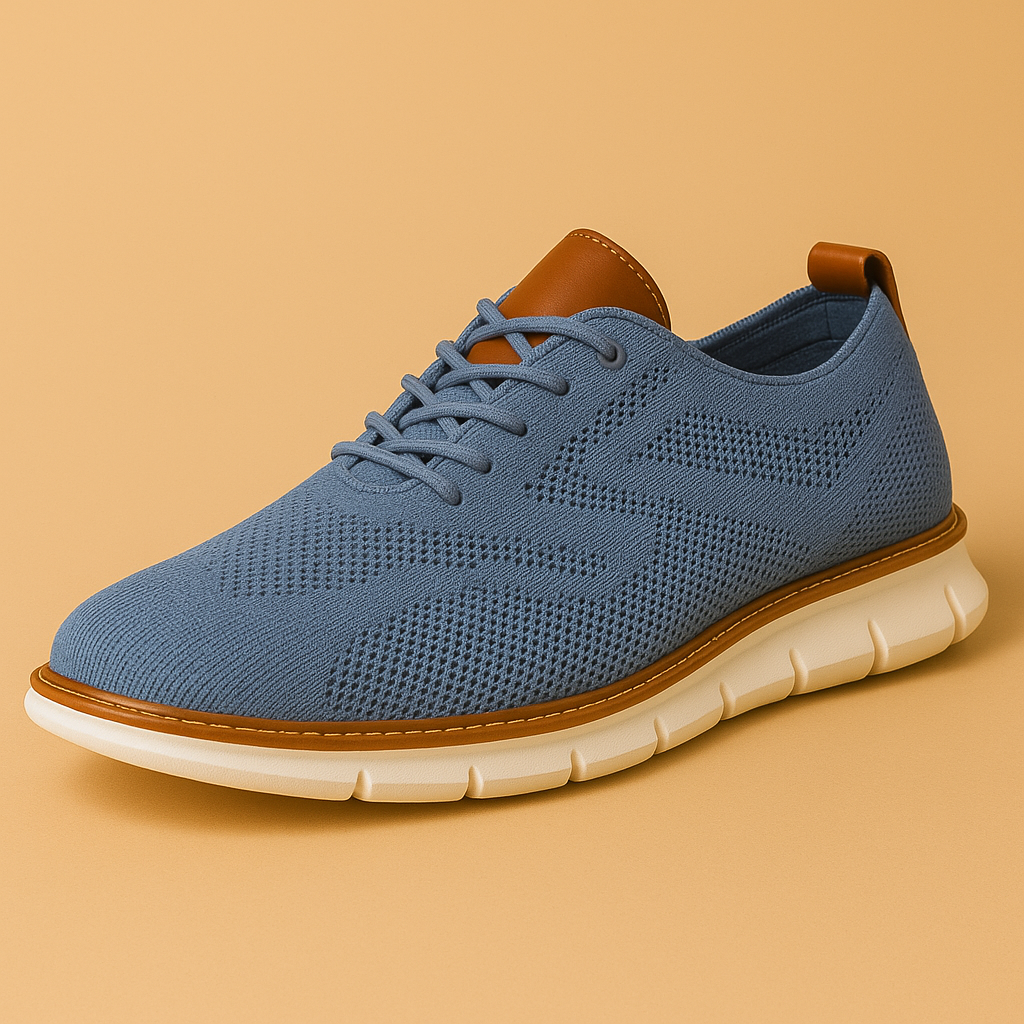 Eron | Knit Lace-Up Sneakers