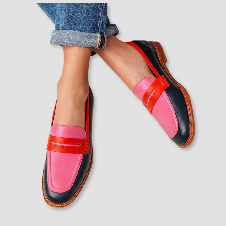 Alba | Printed Loafers