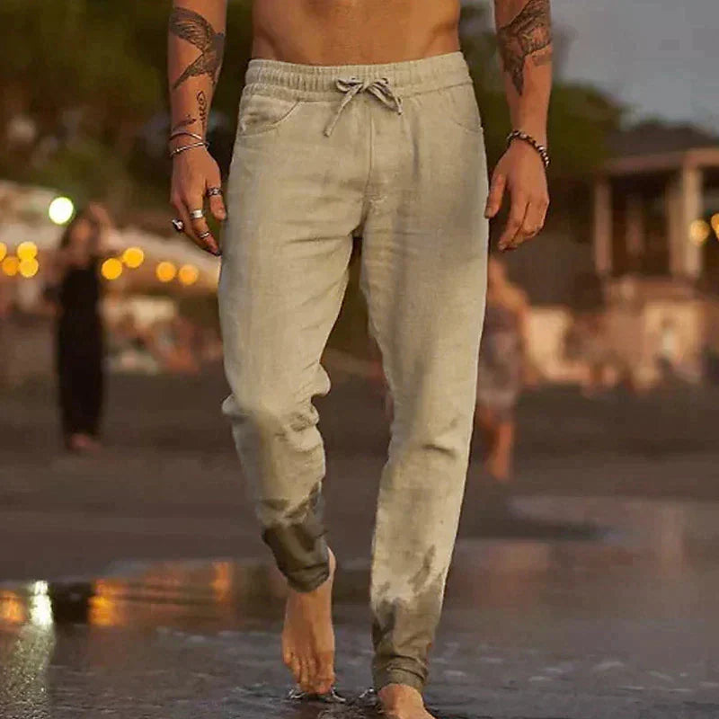 Miles | Linen Beach Pants