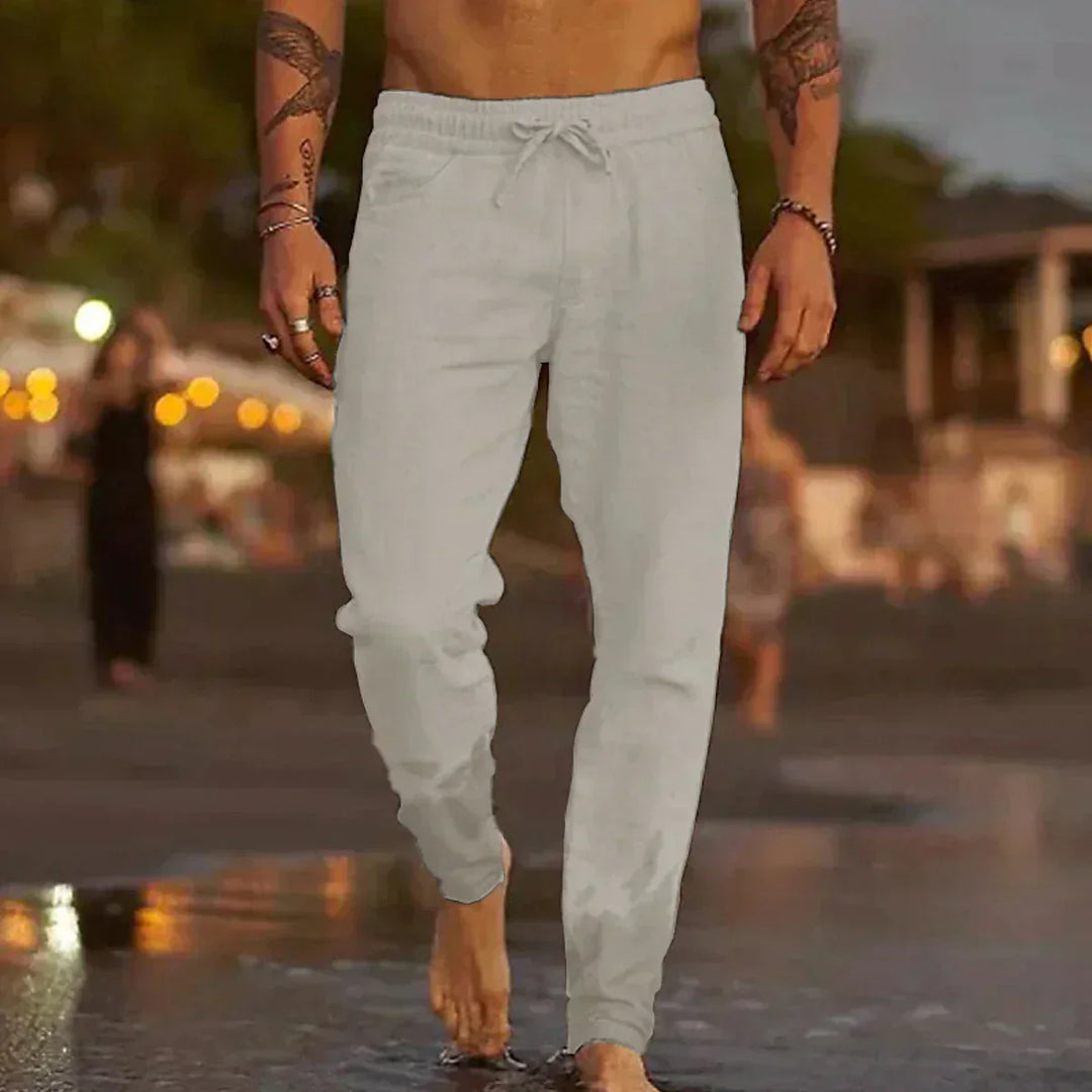 Miles | Linen Beach Pants