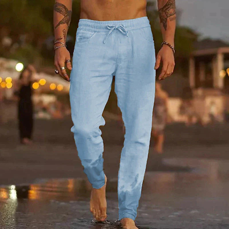 Miles | Linen Beach Pants
