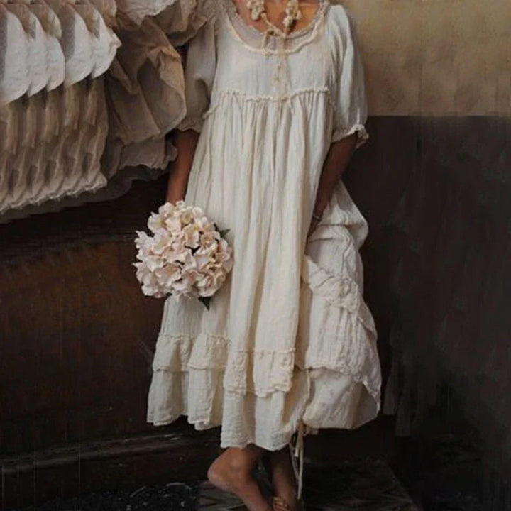 Solene | Flowing Midi Dress