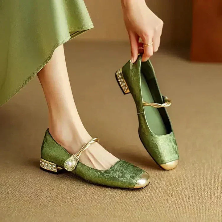 Livia | Leather Mary Janes