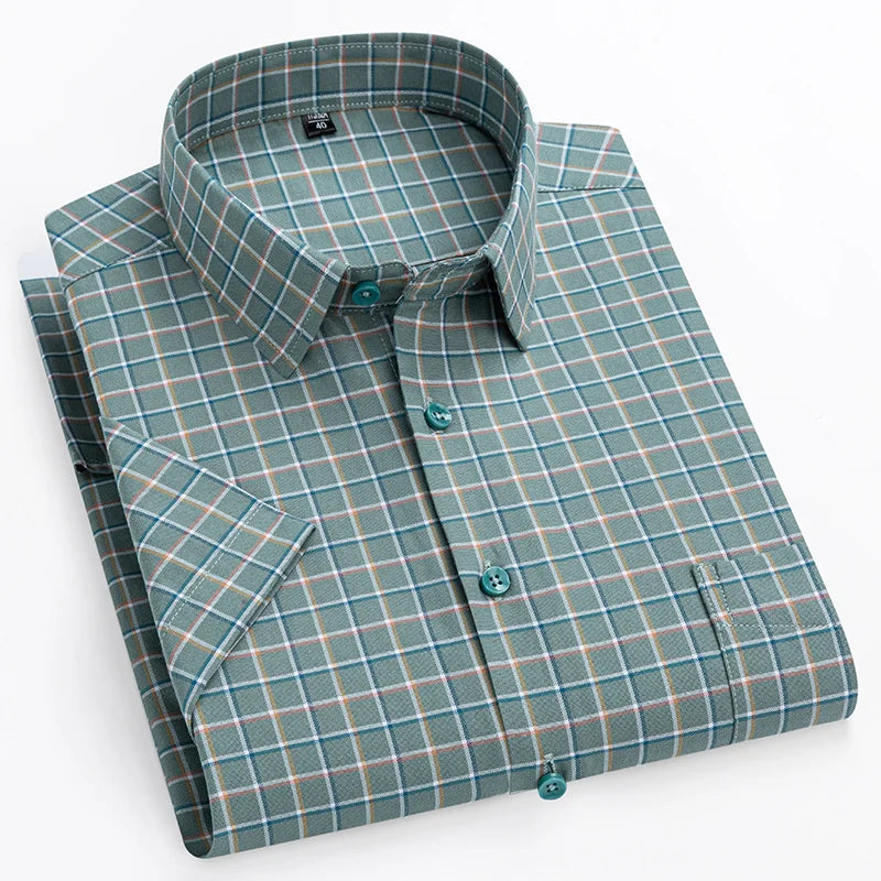 Ellis | Short-Sleeved Cotton Shirt